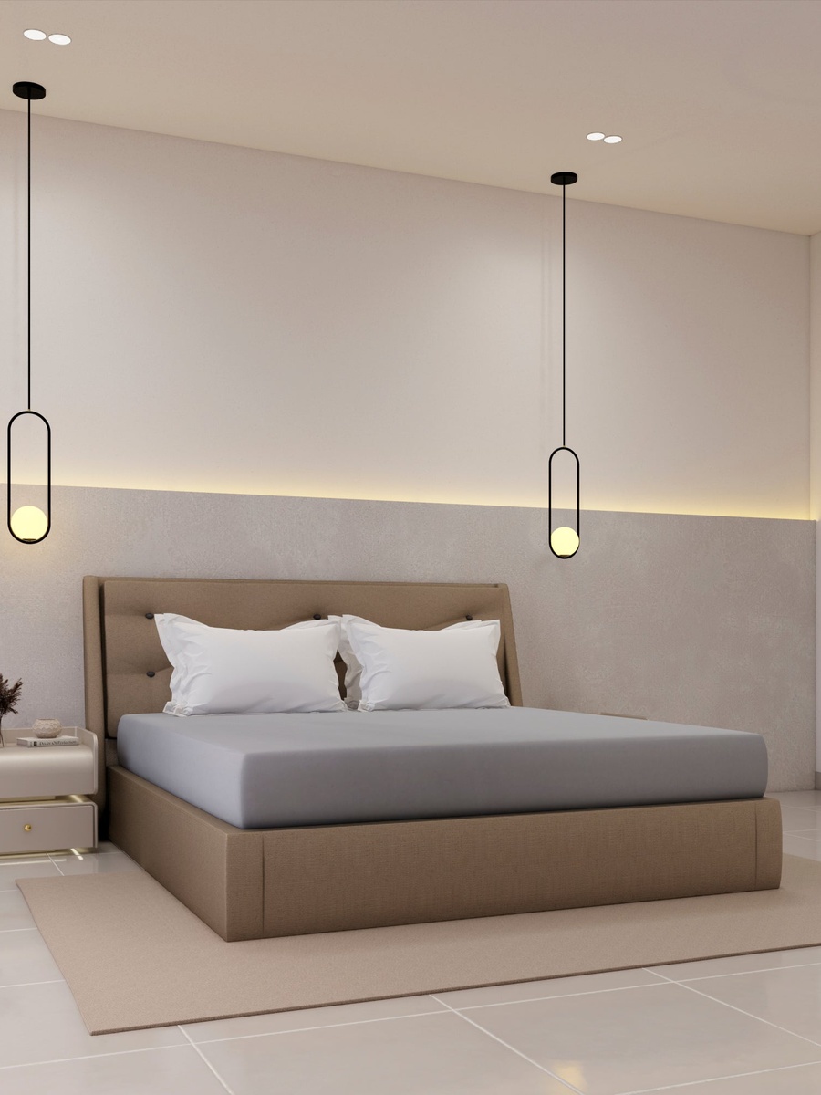 شرشف مطاط ساتان إيطالي 300 غرزة