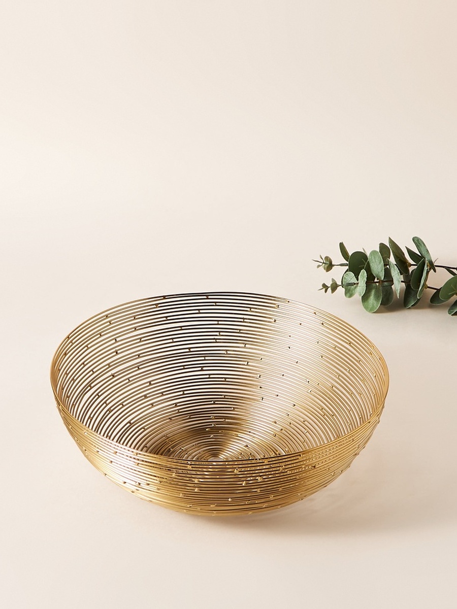 Decorative Metal Basket - 27 cm