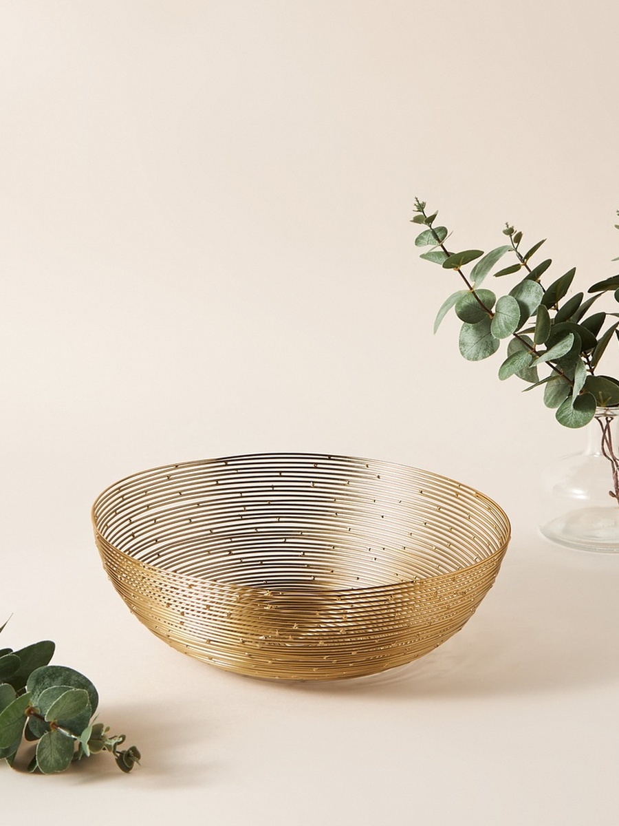 Decorative Metal Basket - 27 cm