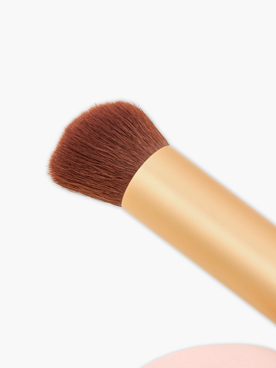 4-Piece Makeup Puff and Brush Set