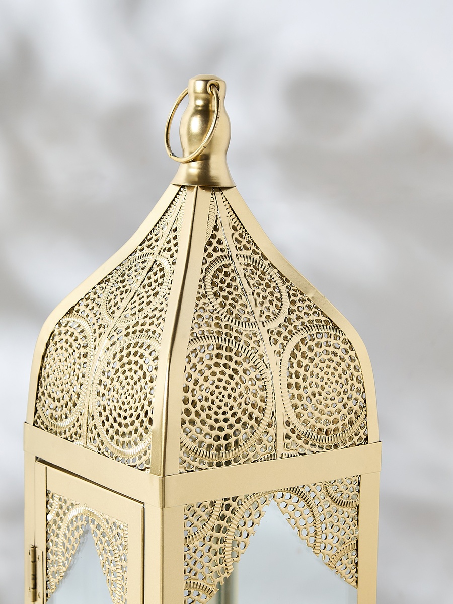 فانوس معدن بمقبض