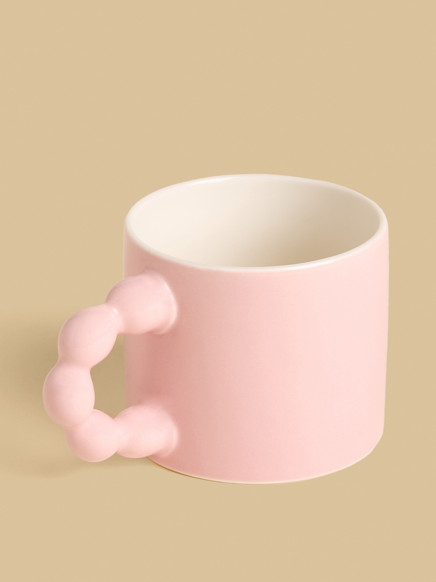 Bow Print Ceramic Mug - 335 ml