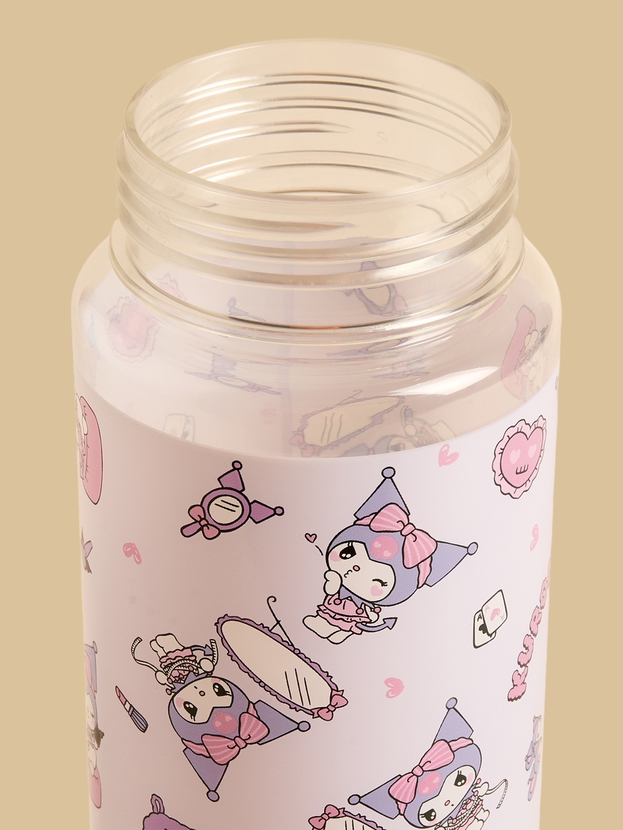 Kuromi Print Sipper Water Bottle - 700 ml