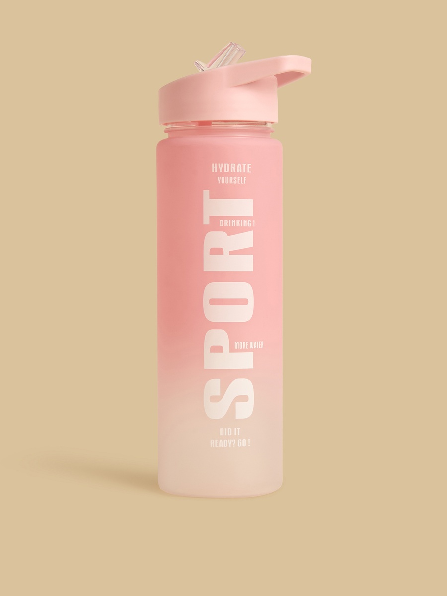 Typography Print Water Bottle - 700 ml