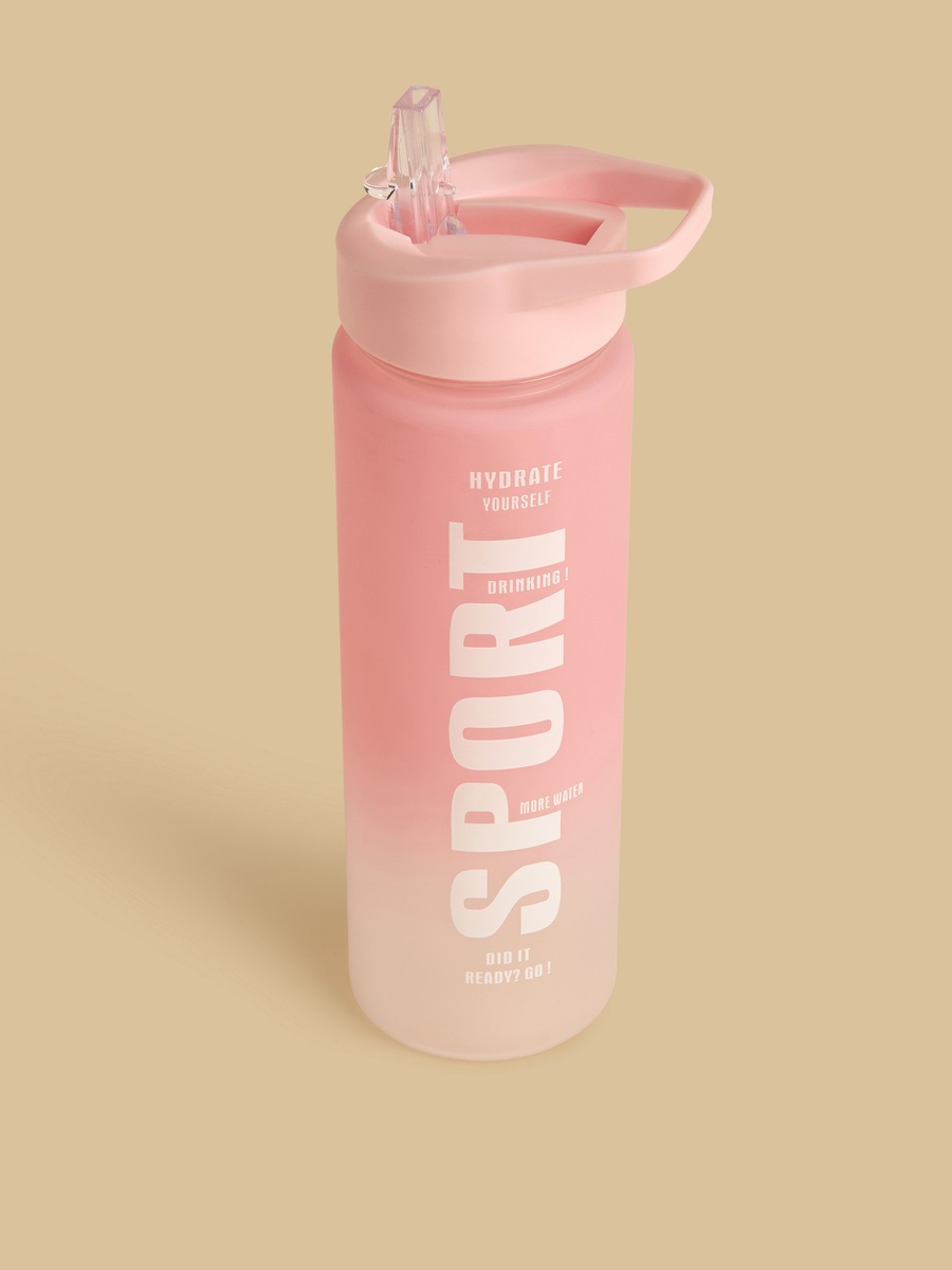 Typography Print Water Bottle - 700 ml