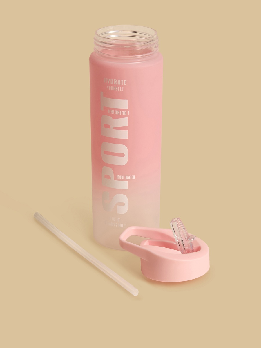 Typography Print Water Bottle - 700 ml