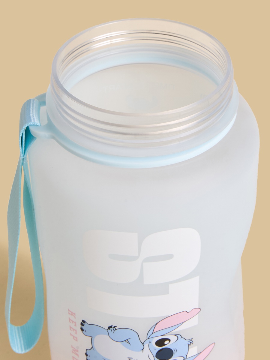 Stitch Print Sipper Water Bottle