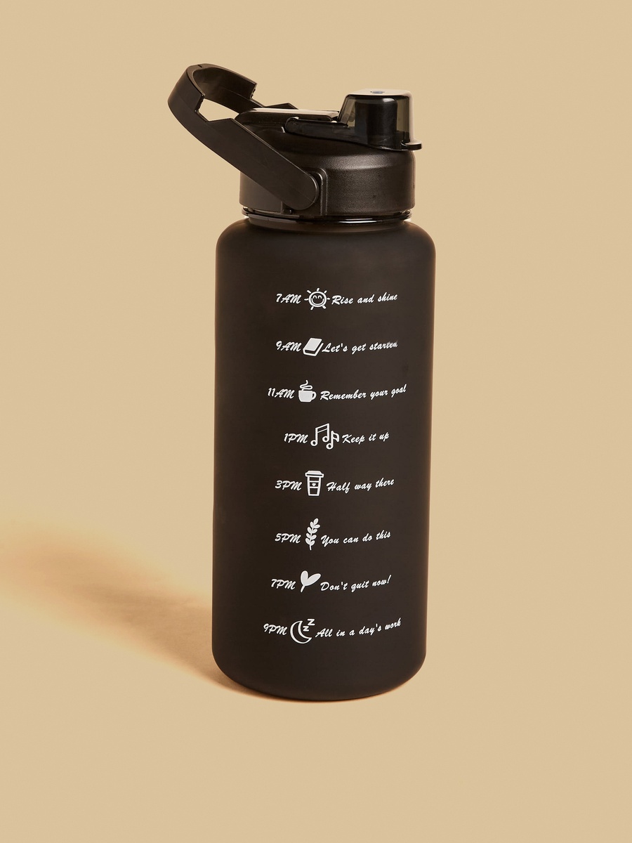 Motivational Time Marker Water Bottle - 1800 ml