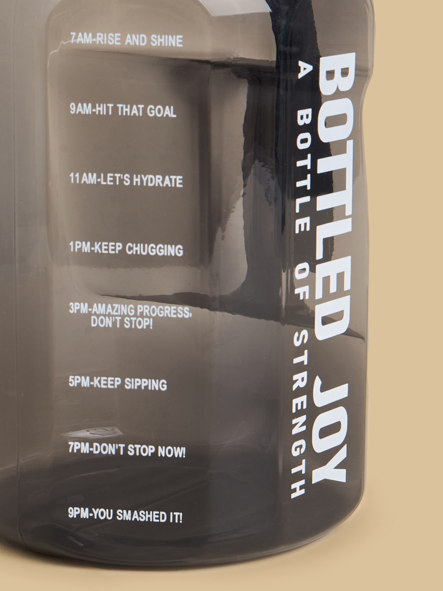 Slogan Print Water Bottle - 2.2 L