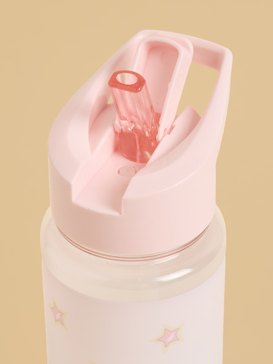 Stitch and Angel Print Water Bottle - 700 ml