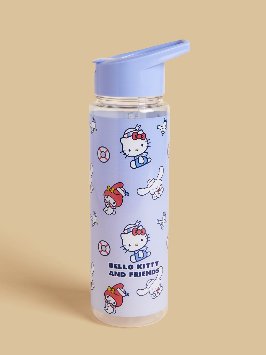 Hello Kitty and Friends Print Sipper Water Bottle - 700 ml