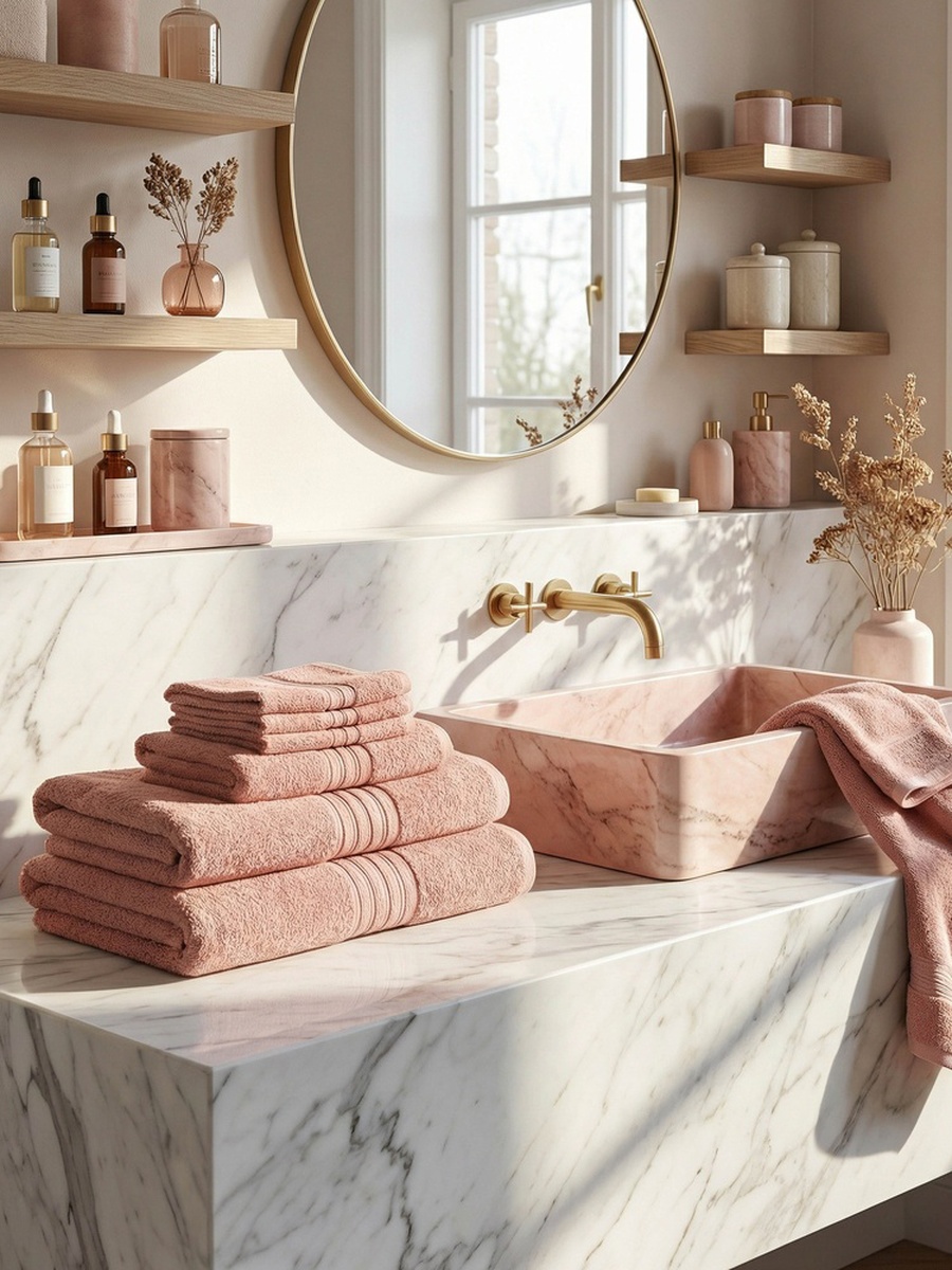 Essential Carded 4-Piece Face Towel Set - 30x30 cm