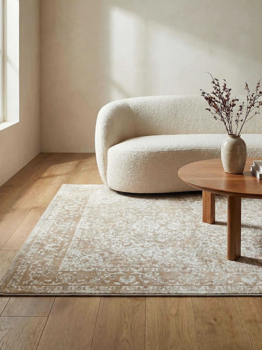 Dolce Florid Stain Resistant Polypropylene Rug - 120x170 cm