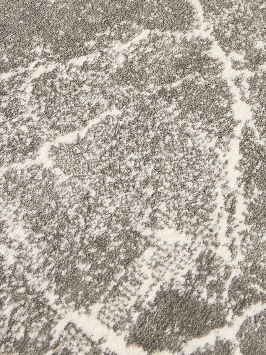 Vienna Feza Microfiber Textured Rug - 80x150 cm