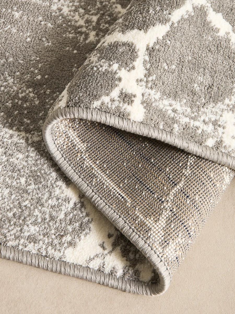 Vienna Feza Microfiber Textured Rug - 80x150 cm