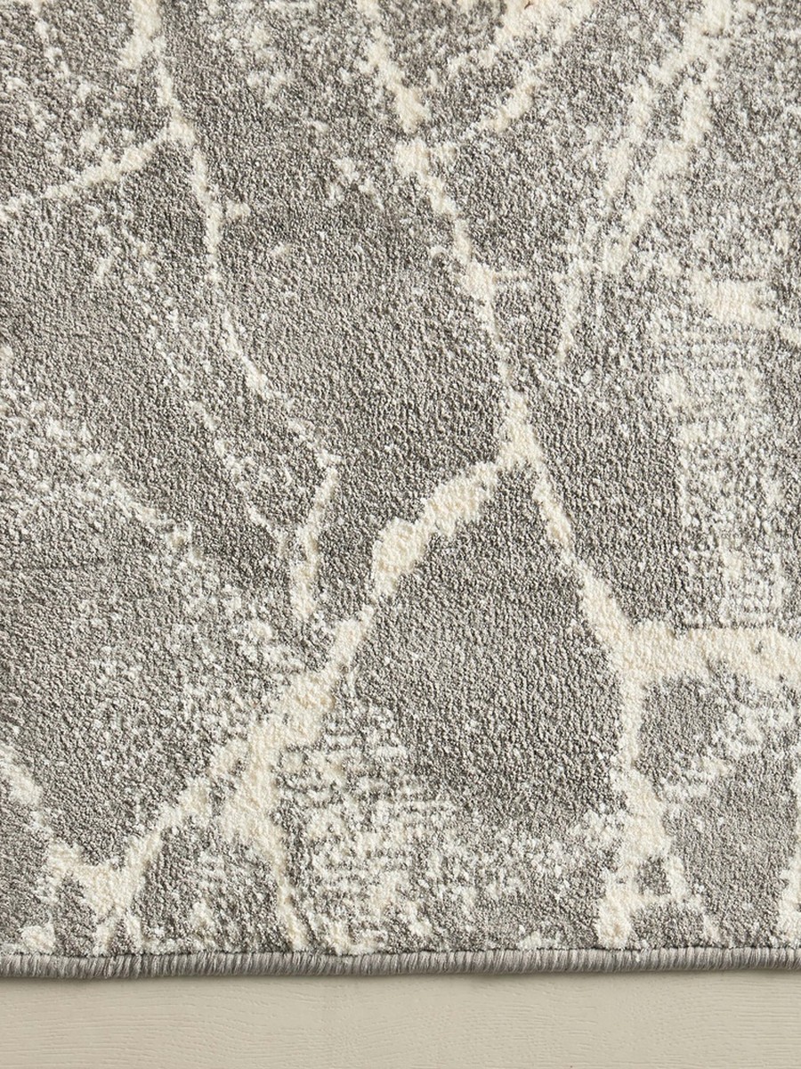 Vienna Feza Microfiber Textured Rug - 120x170 cm