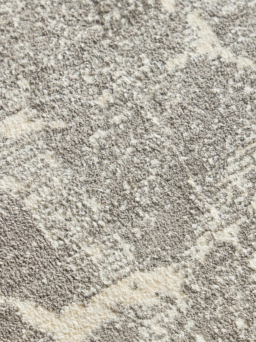 Vienna Feza Microfiber Textured Rug - 120x170 cm