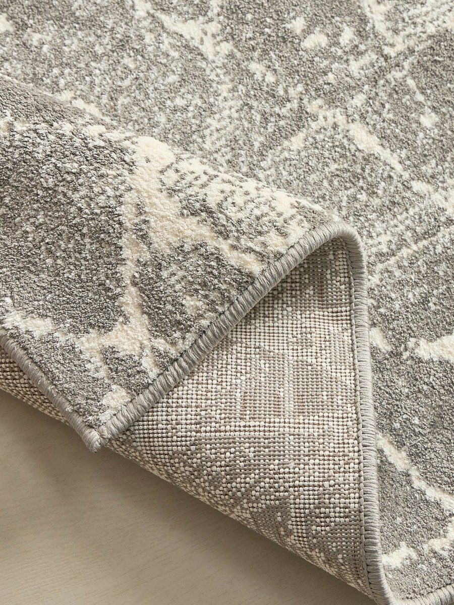 Vienna Feza Microfiber Textured Rug - 120x170 cm