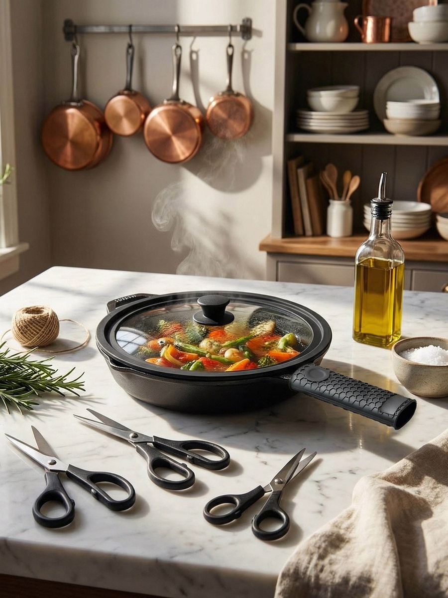 Vega Universal Silicone Pans Handle Grip - 4.8x15.5x2 cm