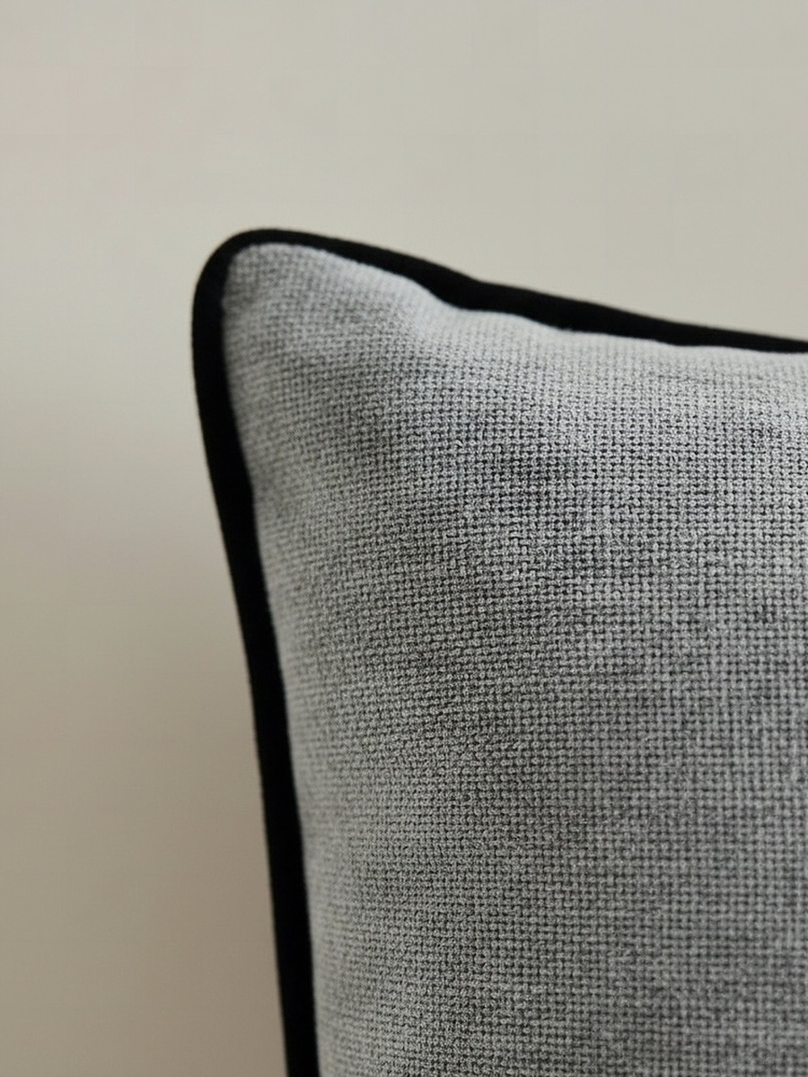 Aria Chenille Flange Cushion Cover - 50x50 cm