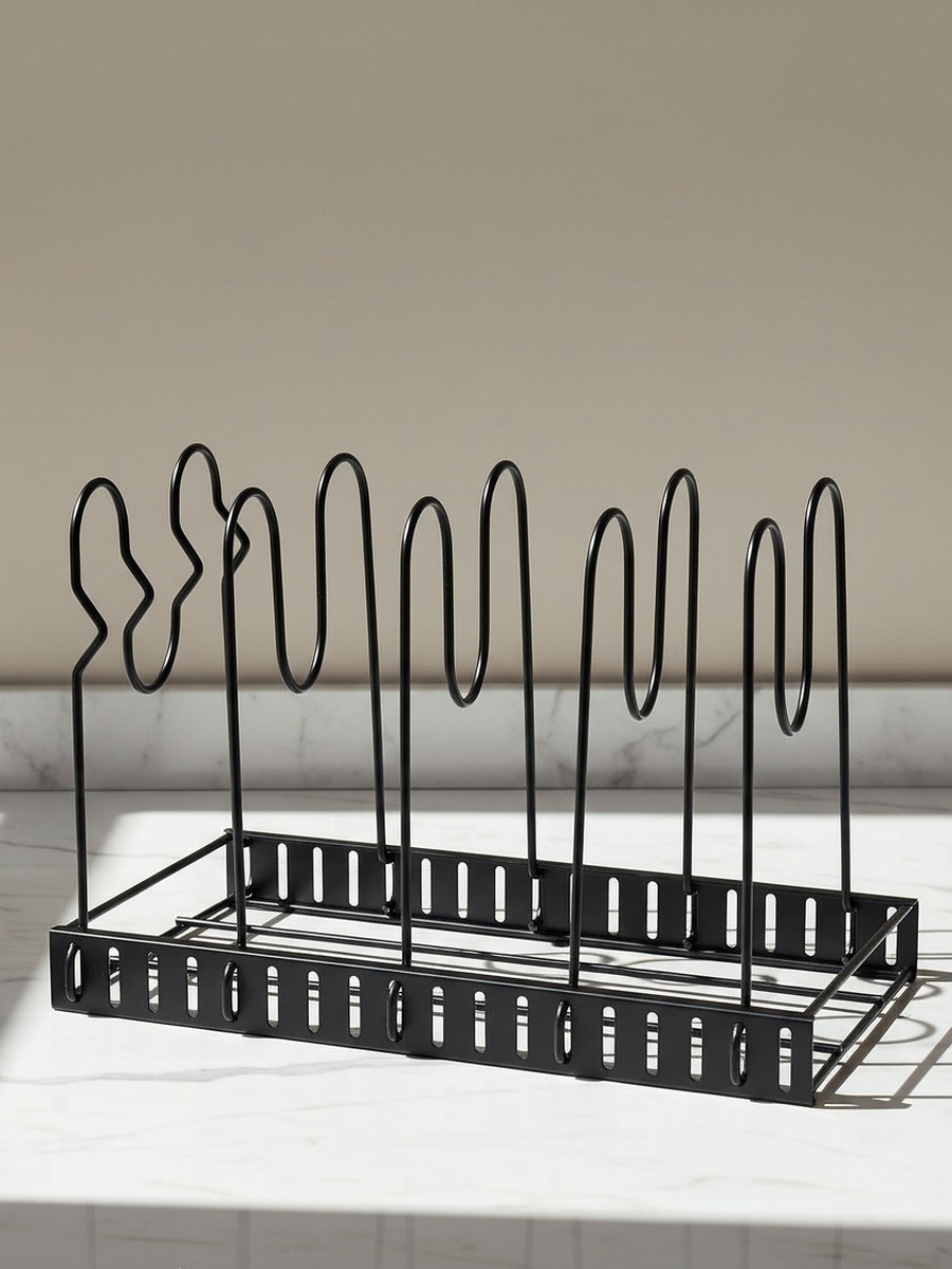 Daisy Single Side Pots and Pans Organiser - 20.5x25.5x8 cm