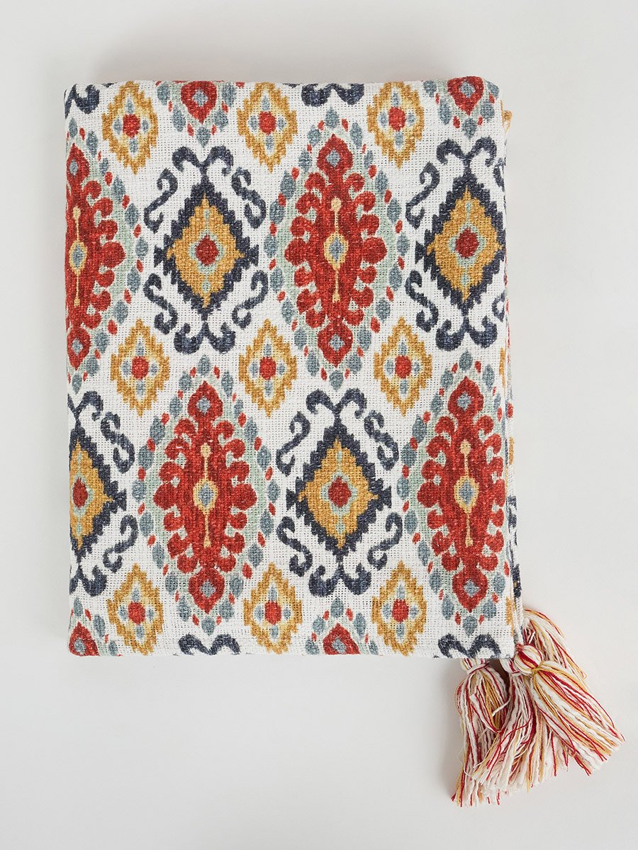 1-Piece Printed Throws, 50x60 inch