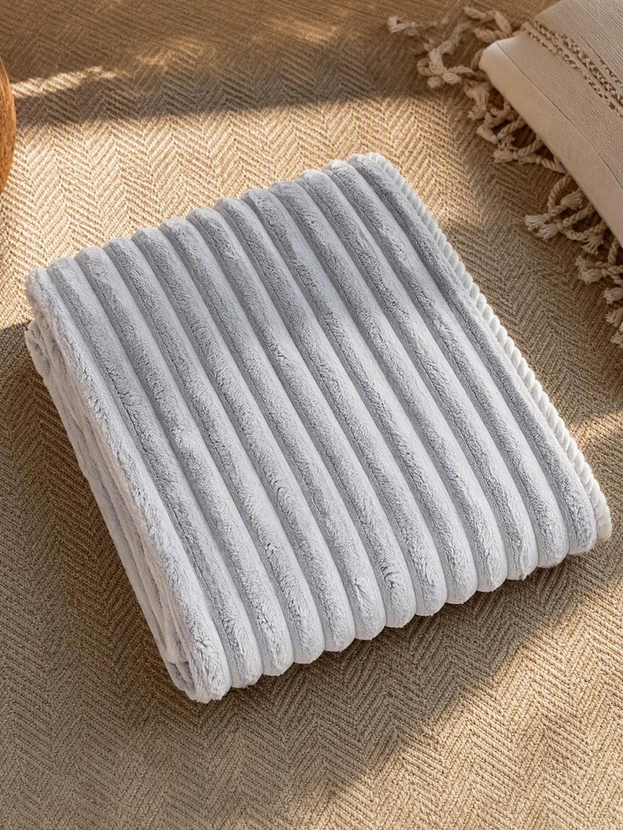 Pack of 2 - Textured Bath Towel, Grey