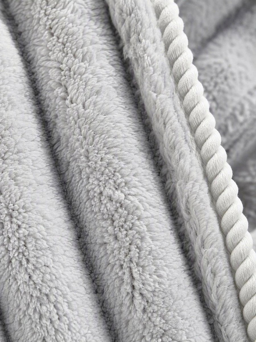 Pack of 2 - Textured Bath Towel, Grey