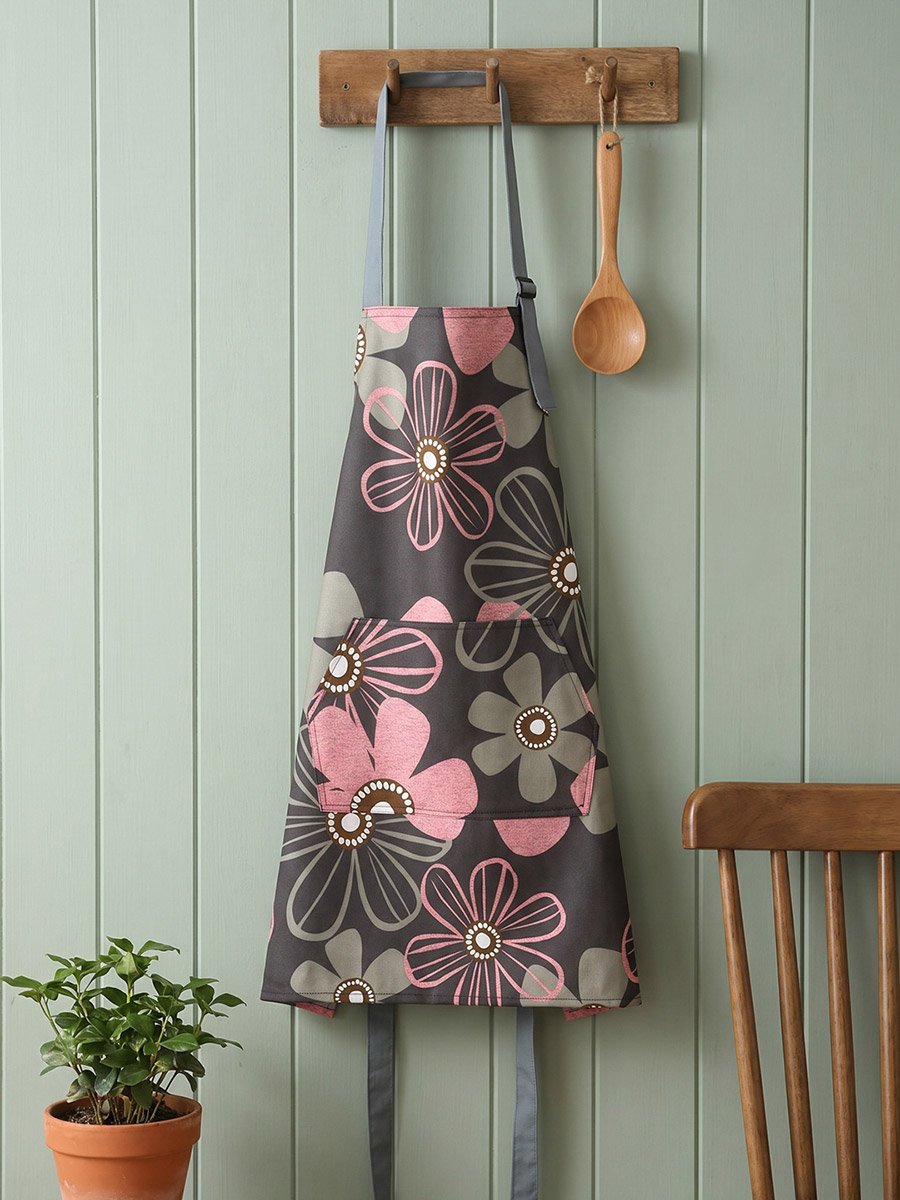 Pack of 2 - Printed Waterproof Apron with Adjustable Strap