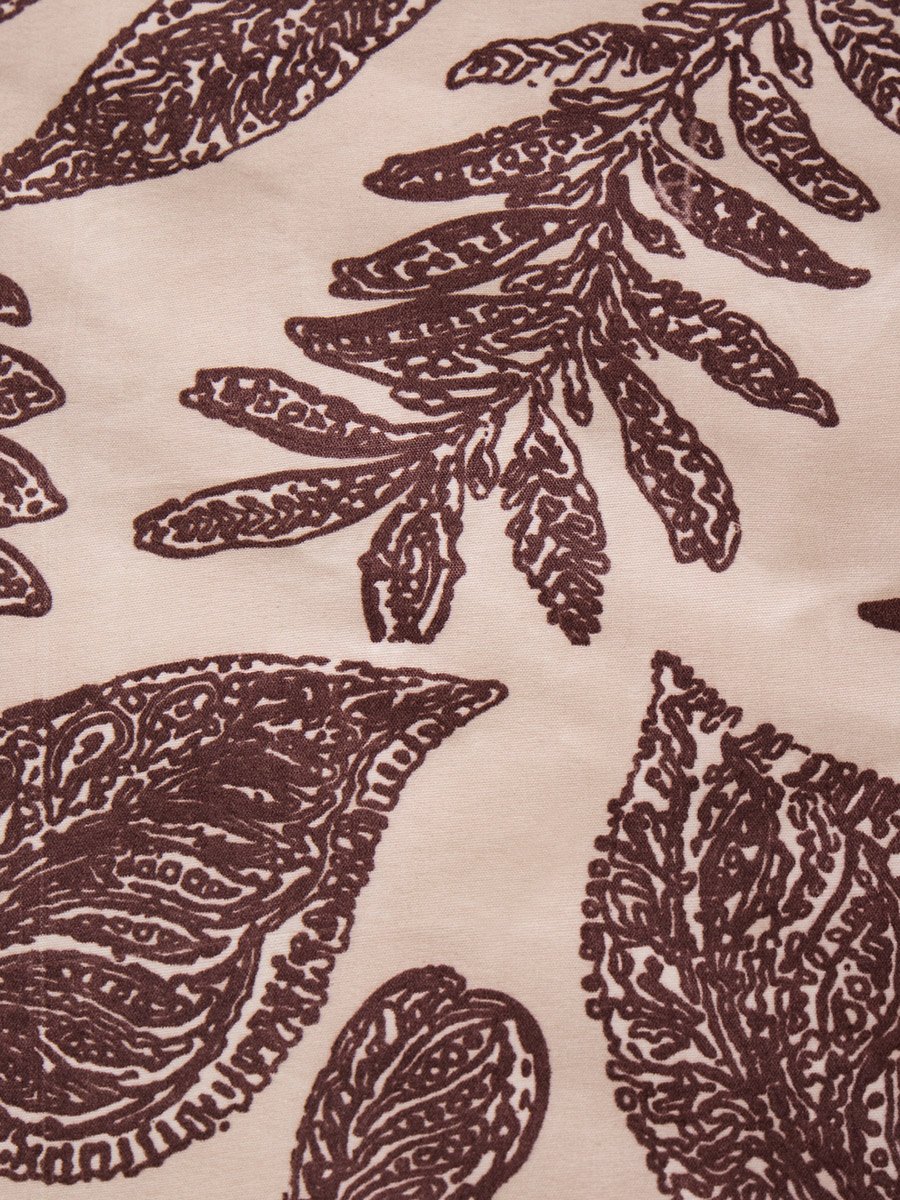 3-Piece Printed Queen Size Bedsheet with Pillow Covers