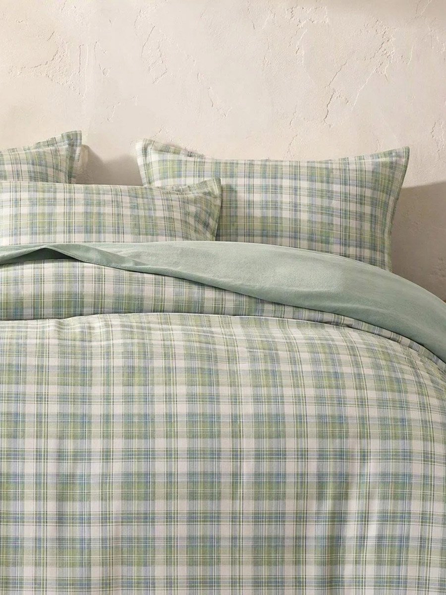 4-Piece Comforter Set - Green, 180x220cm