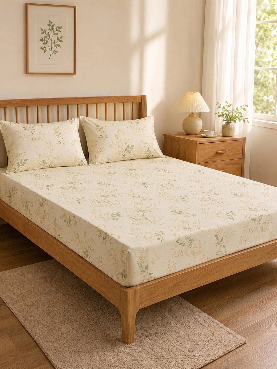 3-Piece - Flat Sheets - 220cmx230cm, Yellow