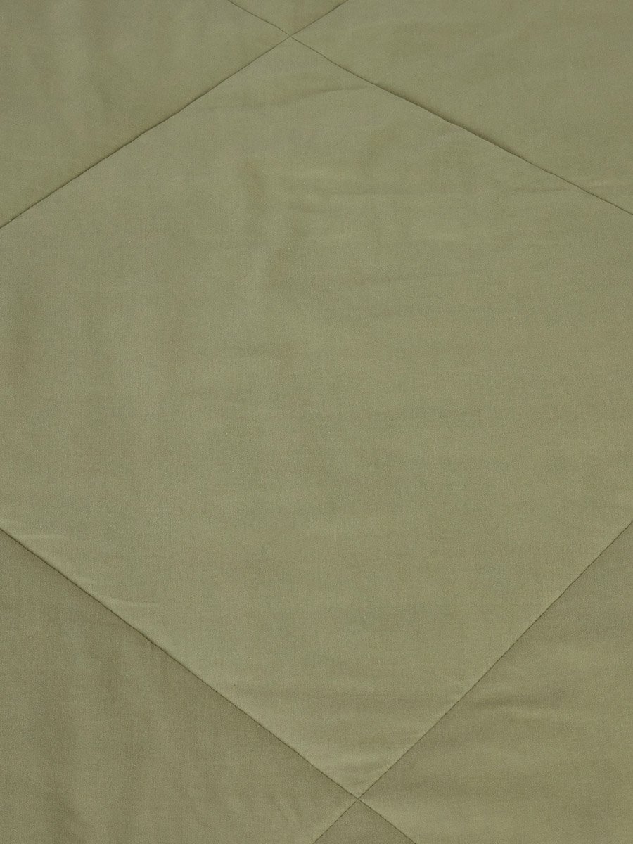 1-Piece Solid Comforter Olive, 90X100 Inches