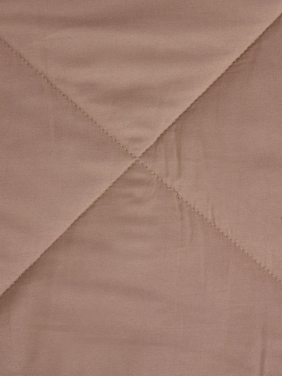 1-Piece Solid Comforter Light Pink, 90X100 Inches