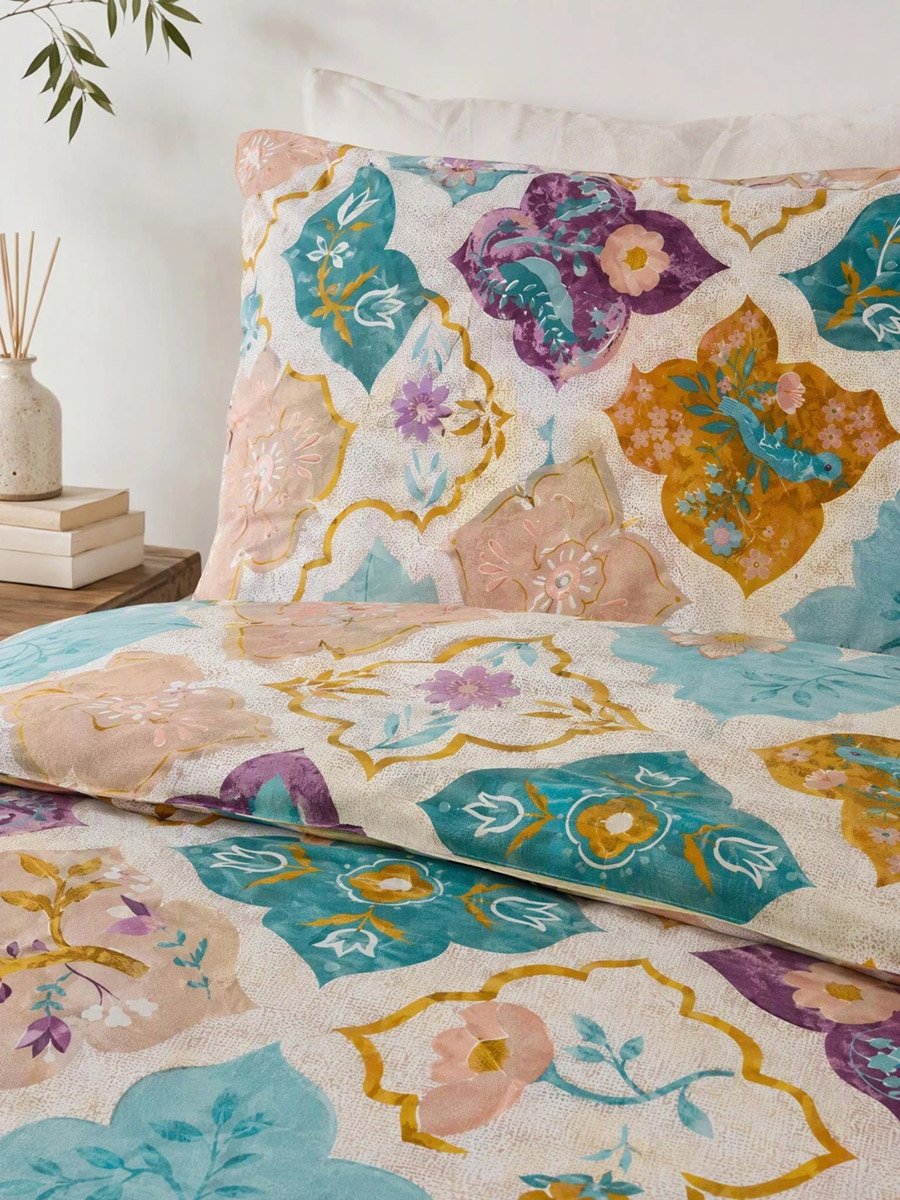 1-Piece Printed Comforter, Micro Fiber Single 90X100 Inches