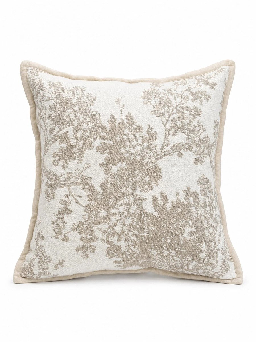 Patterned Cushion Cover - 45x45cm, Gold