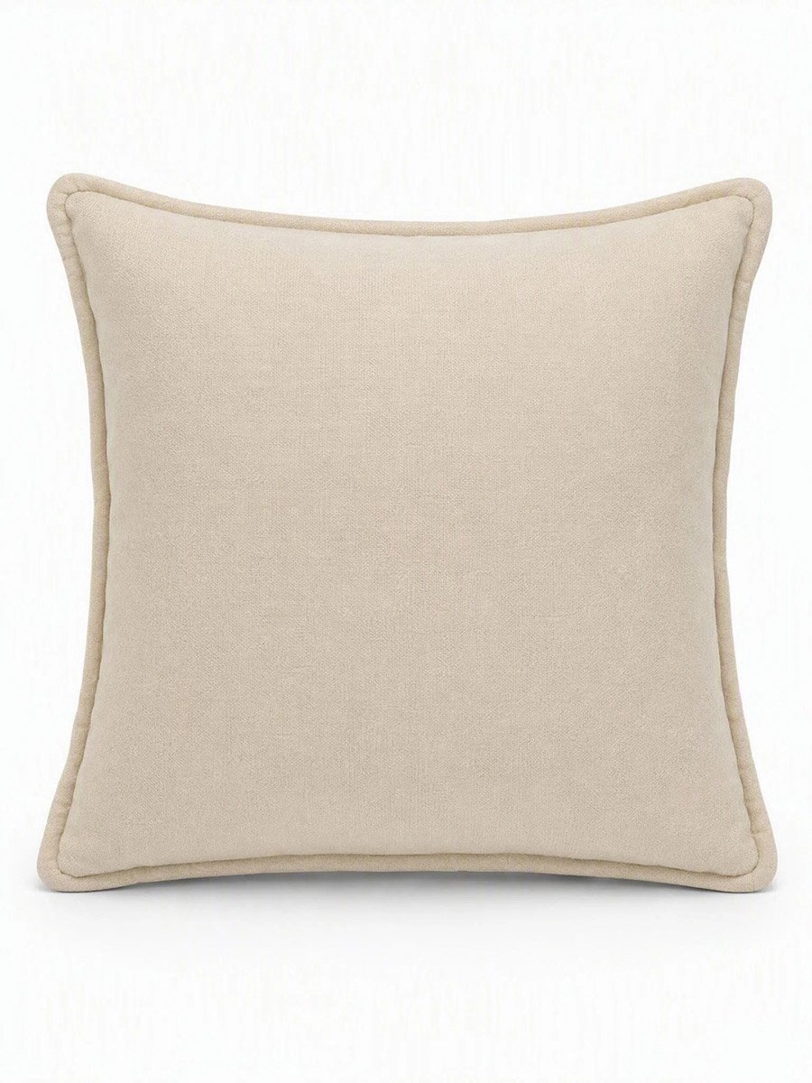 Patterned Cushion Cover - 45x45cm, Gold