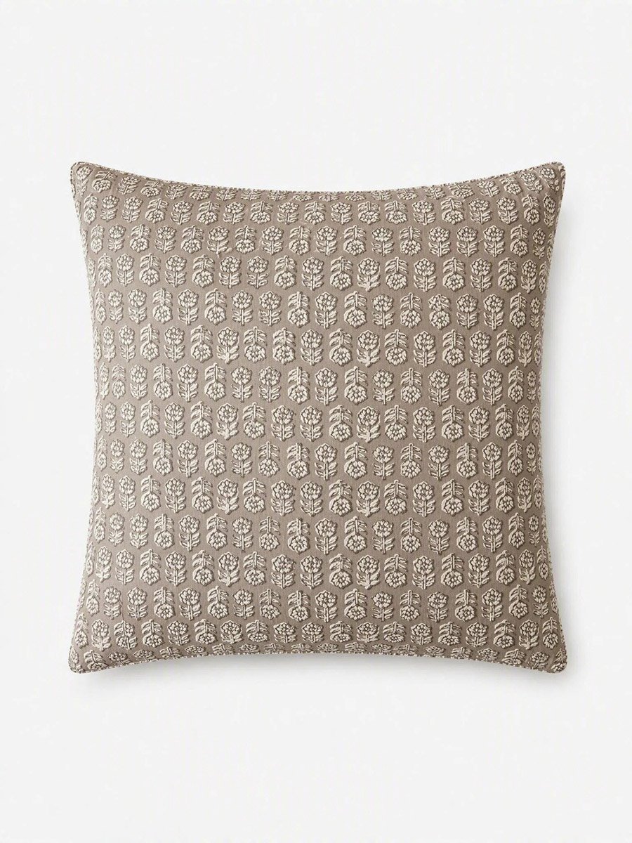 1-Piece Floral Print Cushion Cover, 45x45cm