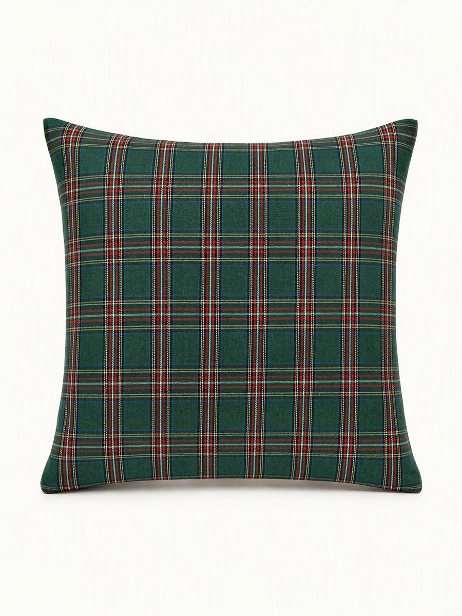 Pack of 2 - Plaid Cushion Cover, 45x45cm