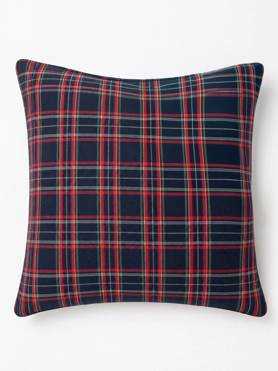 Pack of 2 - Plaid Cushion Cover, 45x45cm