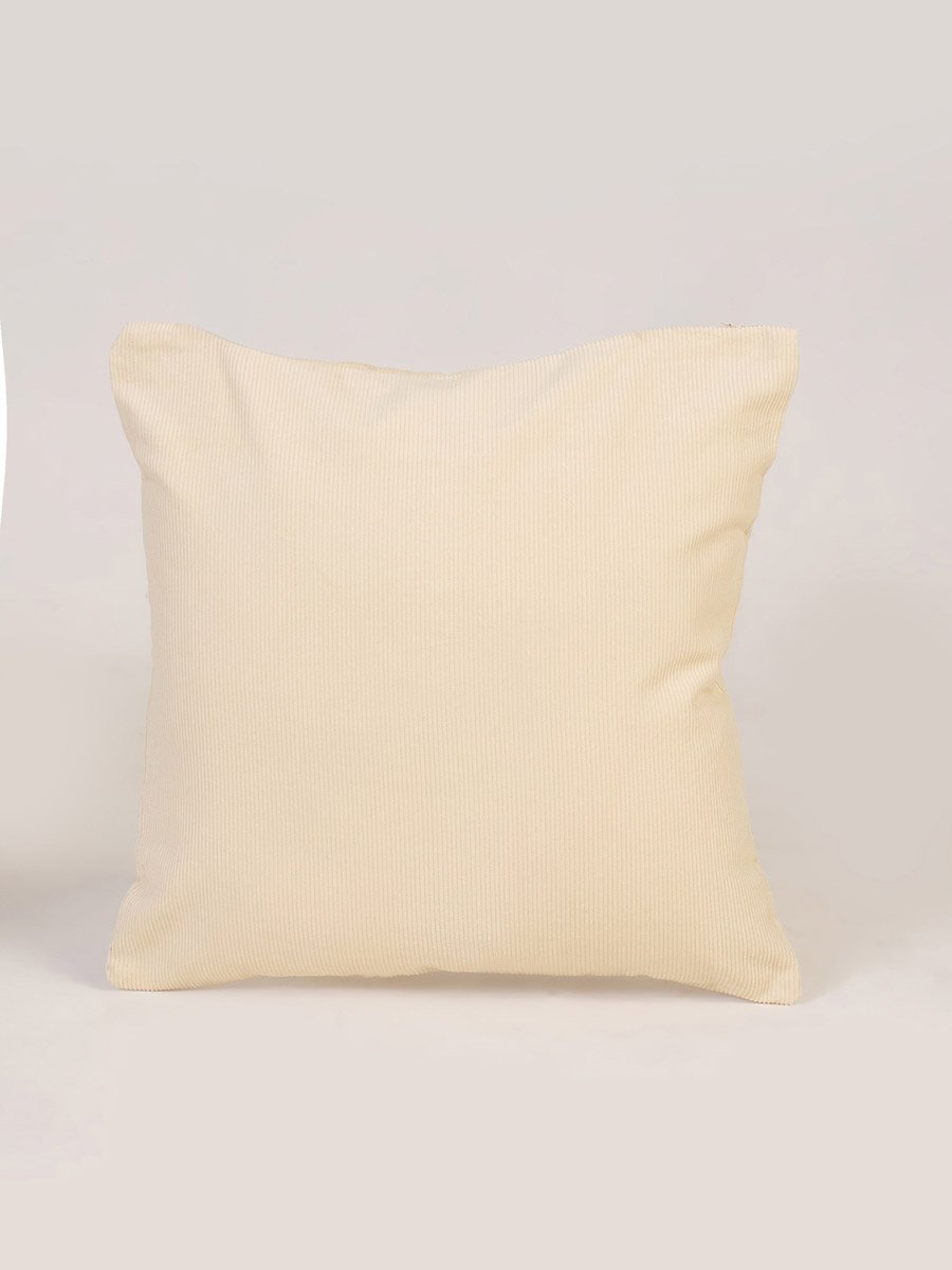 غطاء وسادة قطن 100 بالمئة قطعة واحدة، 45x45 سم