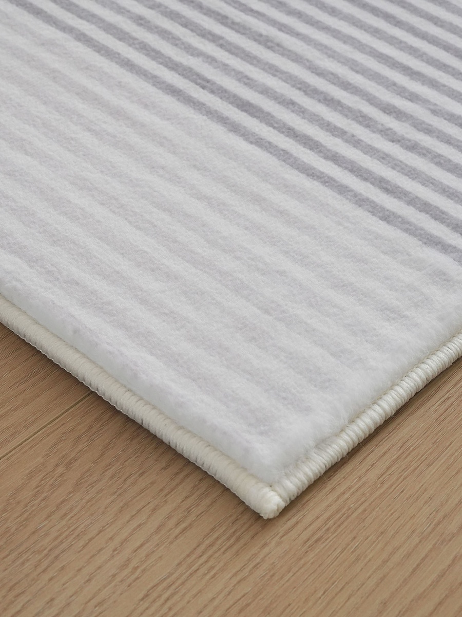 Bristol Haze Printed Plush Fur Rug - 120x170 cm