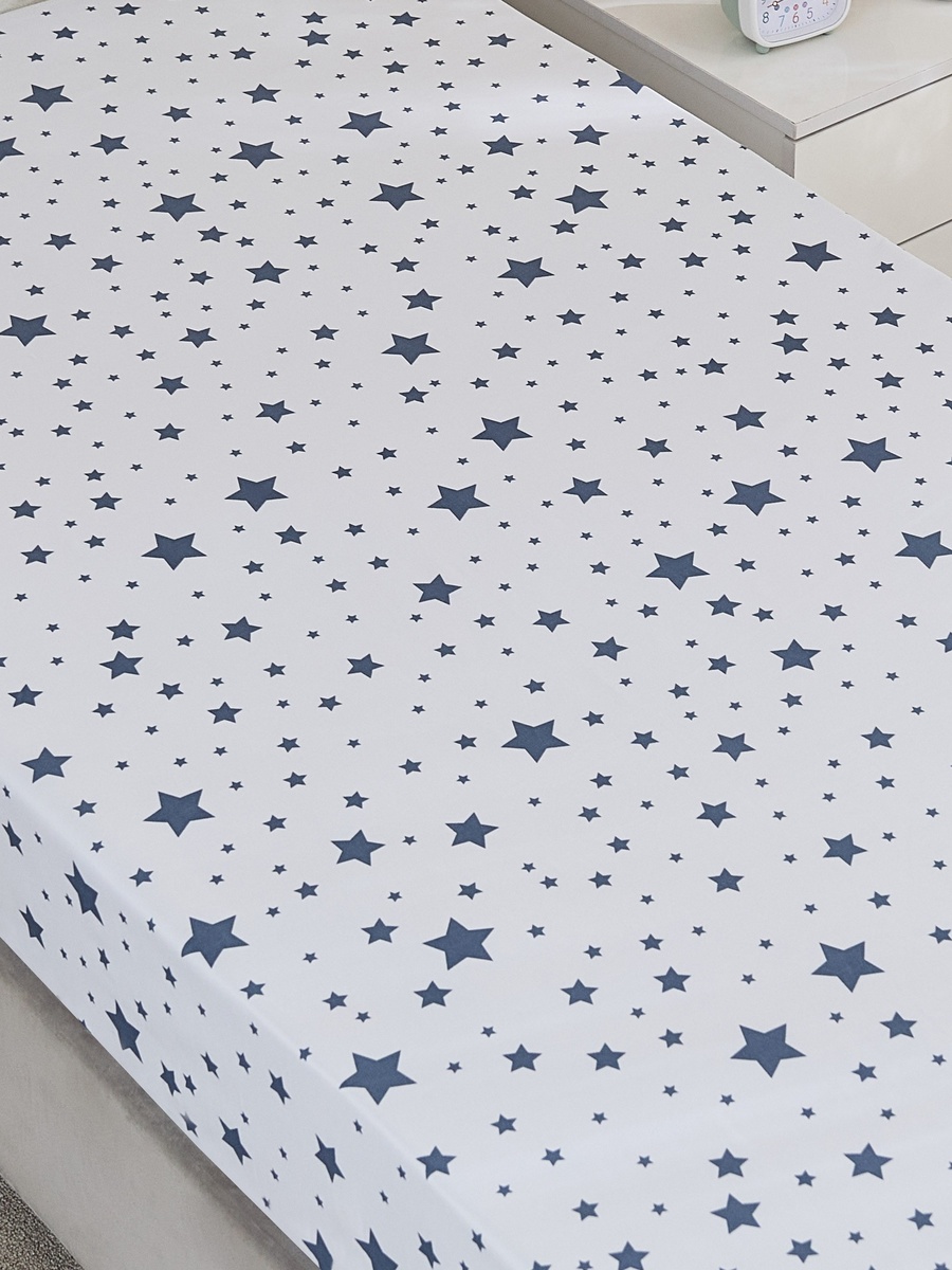 Nora Stera Microfibre Single Flat Sheet with Pillow Cover - 160x240 cm and 50x75 cm
