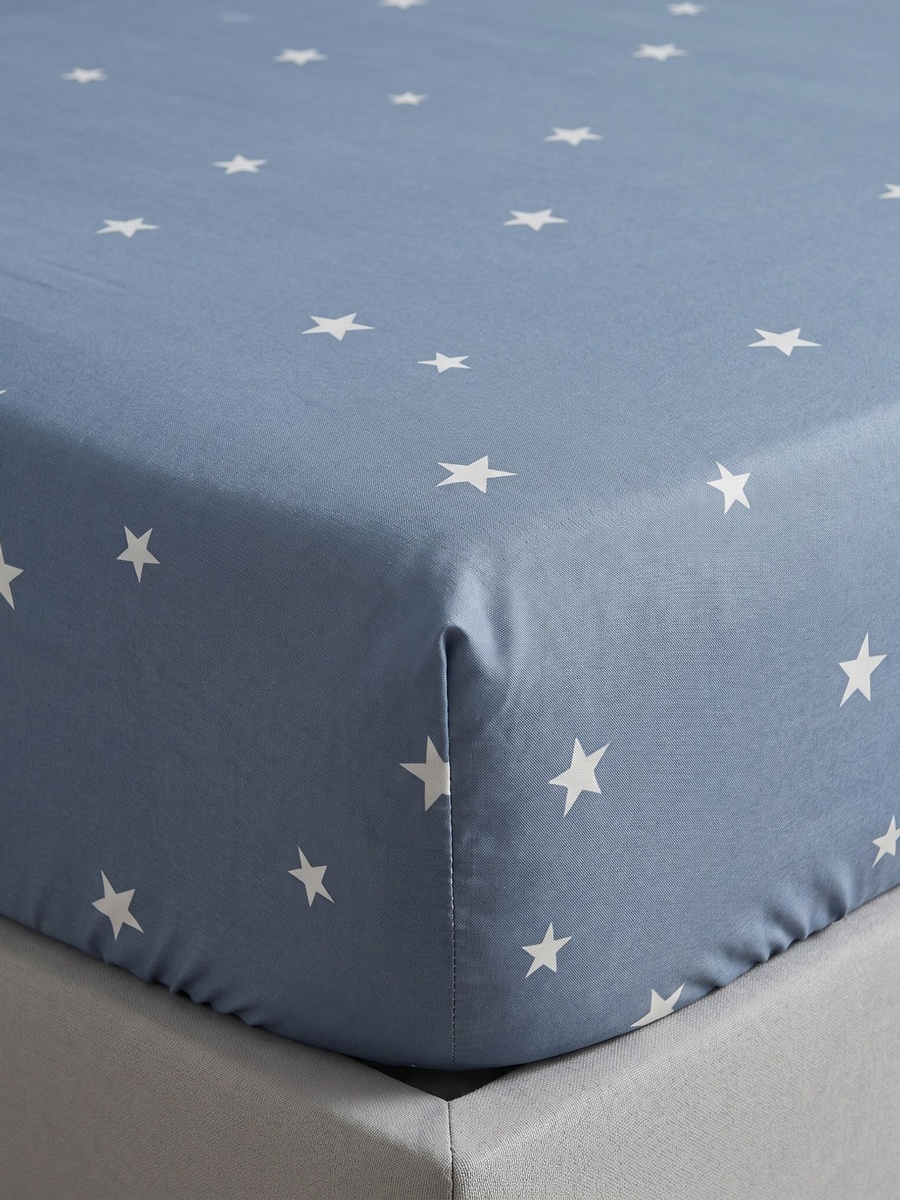 Nora Stera Microfibre Single Fitted Sheet - 90x190+25 cm