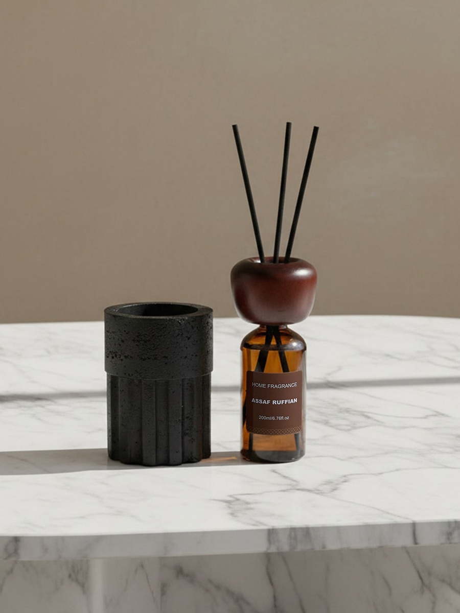 Whyton Saga Decor Polyresin 15% Fragrance Reed Diffuser - 200 ml