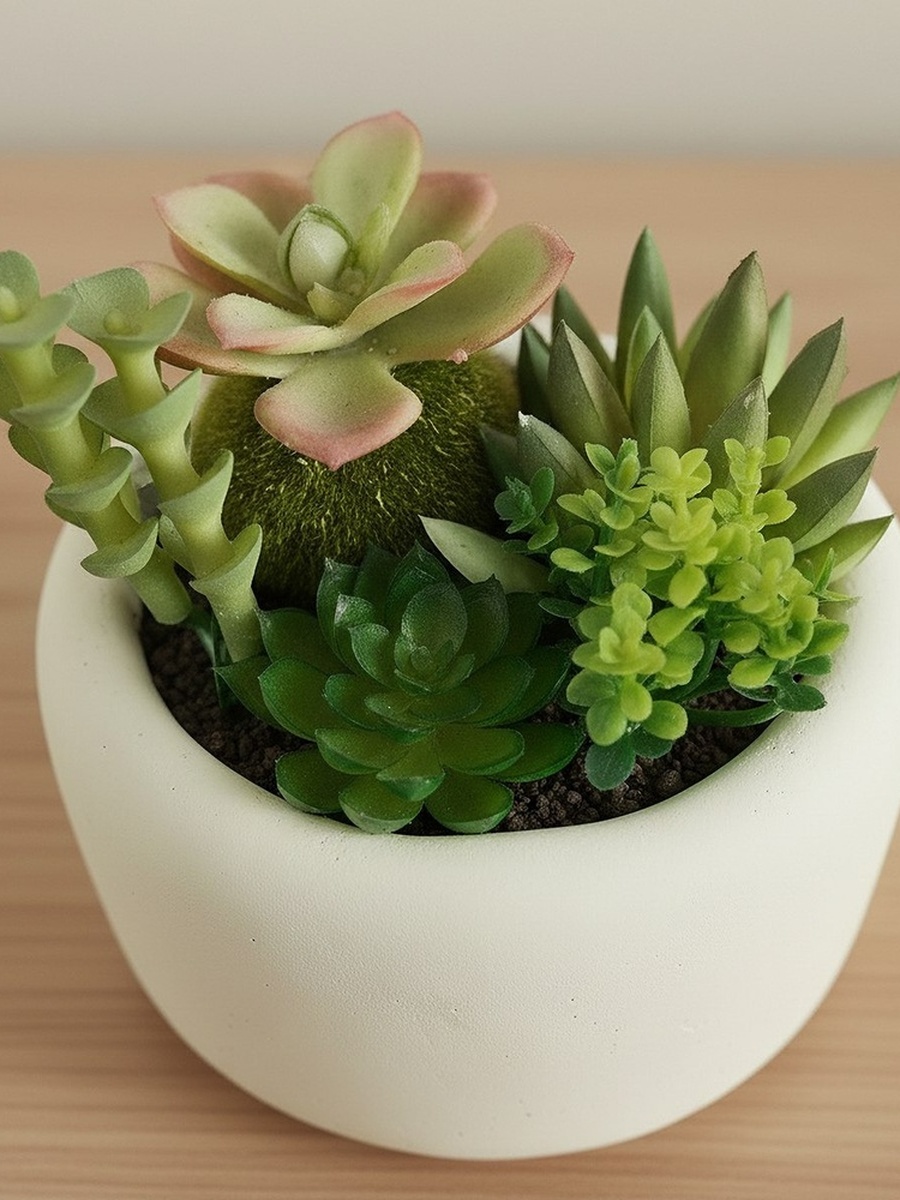 Tant Artificial Succulent Potted Plants - 15 cm