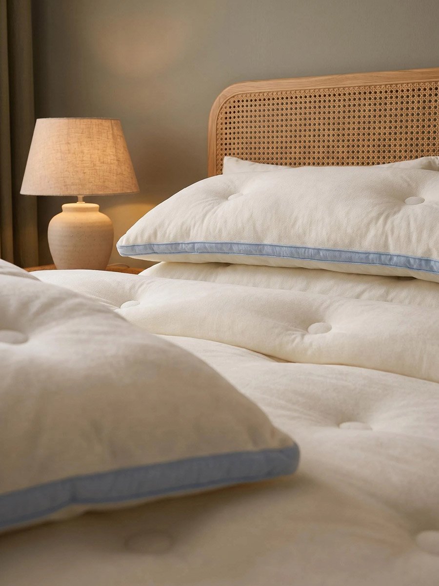 1-Piece Solid Comforter - Blue, 150x200cm