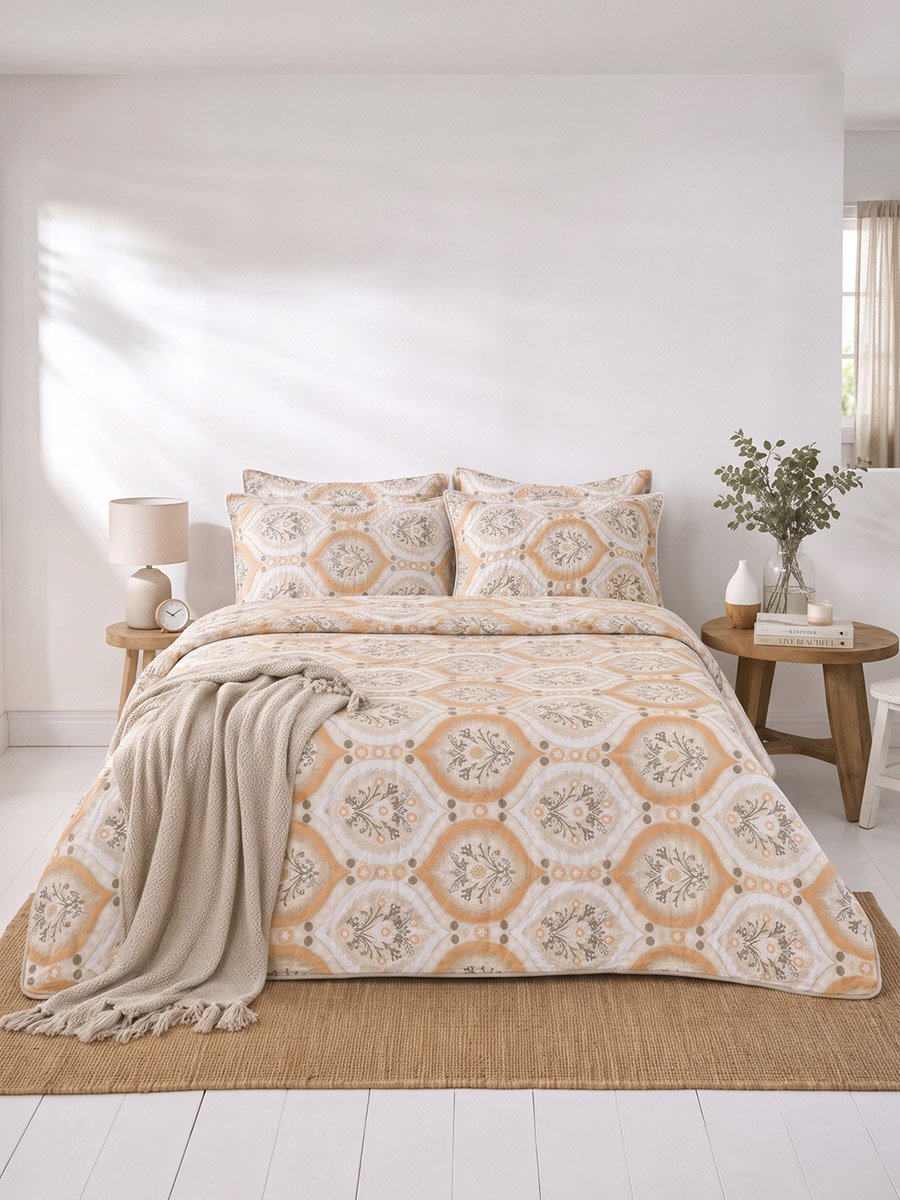 Impression Double Comforter 215x235 Cm, Orange