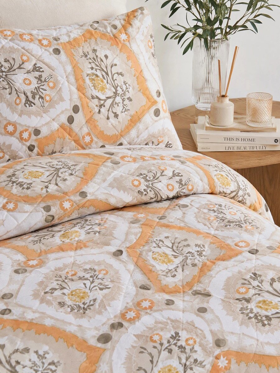 Impression Double Comforter 215x235 Cm, Orange