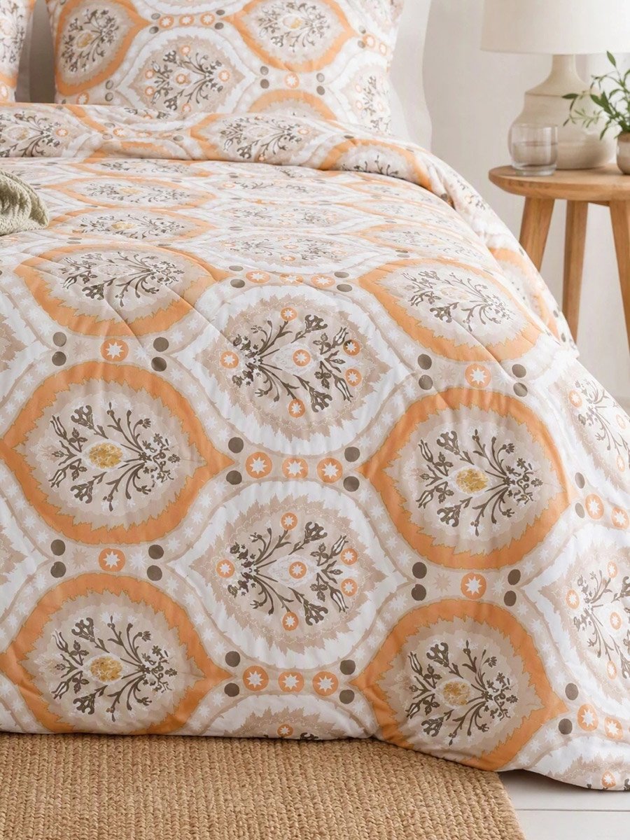 Impression Double Comforter 215x235 Cm, Orange